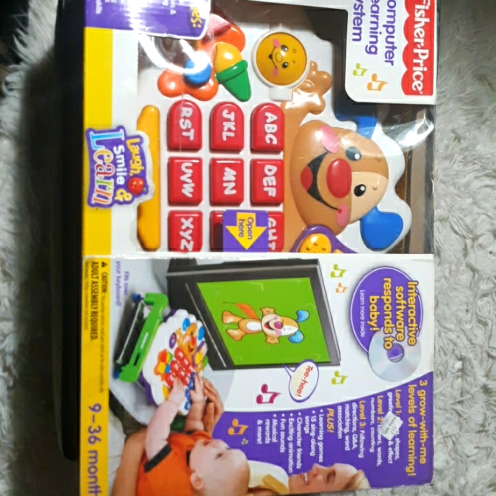 Fisher Price Computer Learning System.